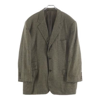 Hermes Cashmere Tailored Jacket Khaki