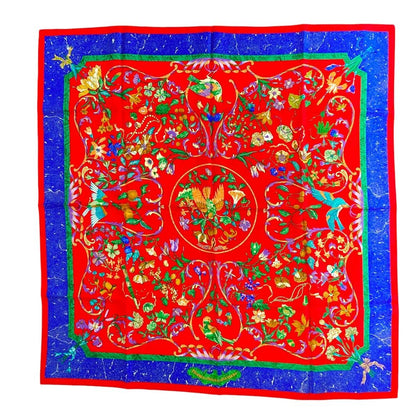 Hermes Carre 90 Pierres D' Orient Et D' Occident Oriental Stone and Western