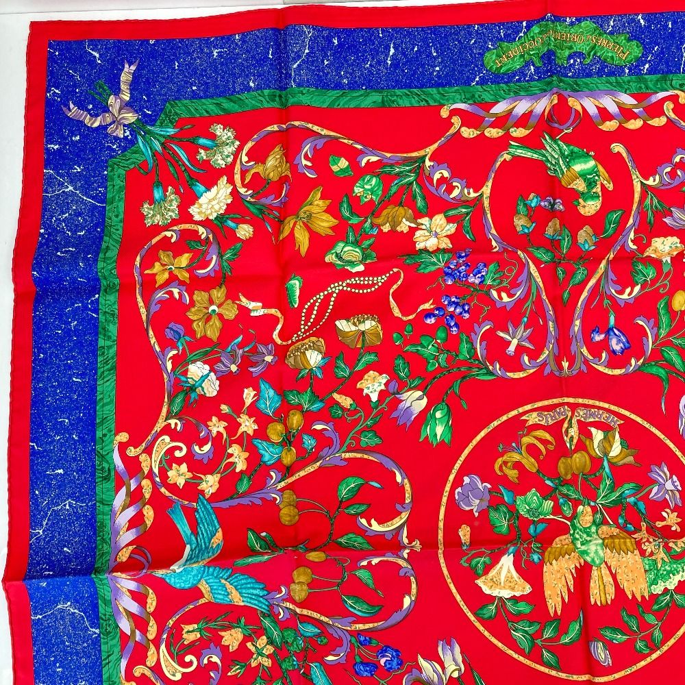 Hermes Carre 90 Pierres D' Orient Et D' Occident Oriental Stone and Western — view 8