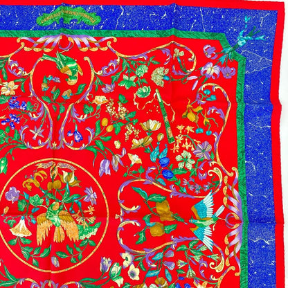 Hermes Carre 90 Pierres D' Orient Et D' Occident Oriental Stone and Western — view 7