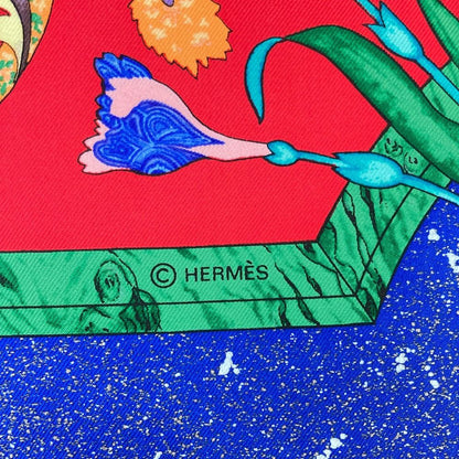 Hermes Carre 90 Pierres D' Orient Et D' Occident Oriental Stone and Western — view 4