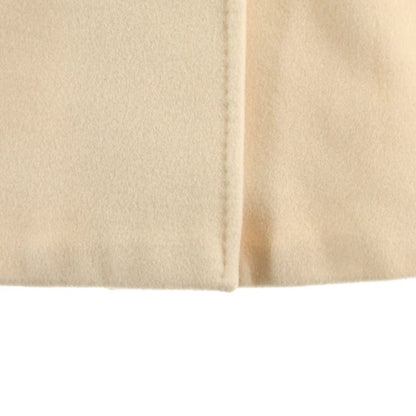 Max Mara Cashmere Blend Wool Double Breasted Che Star Coat Ivory — view 6