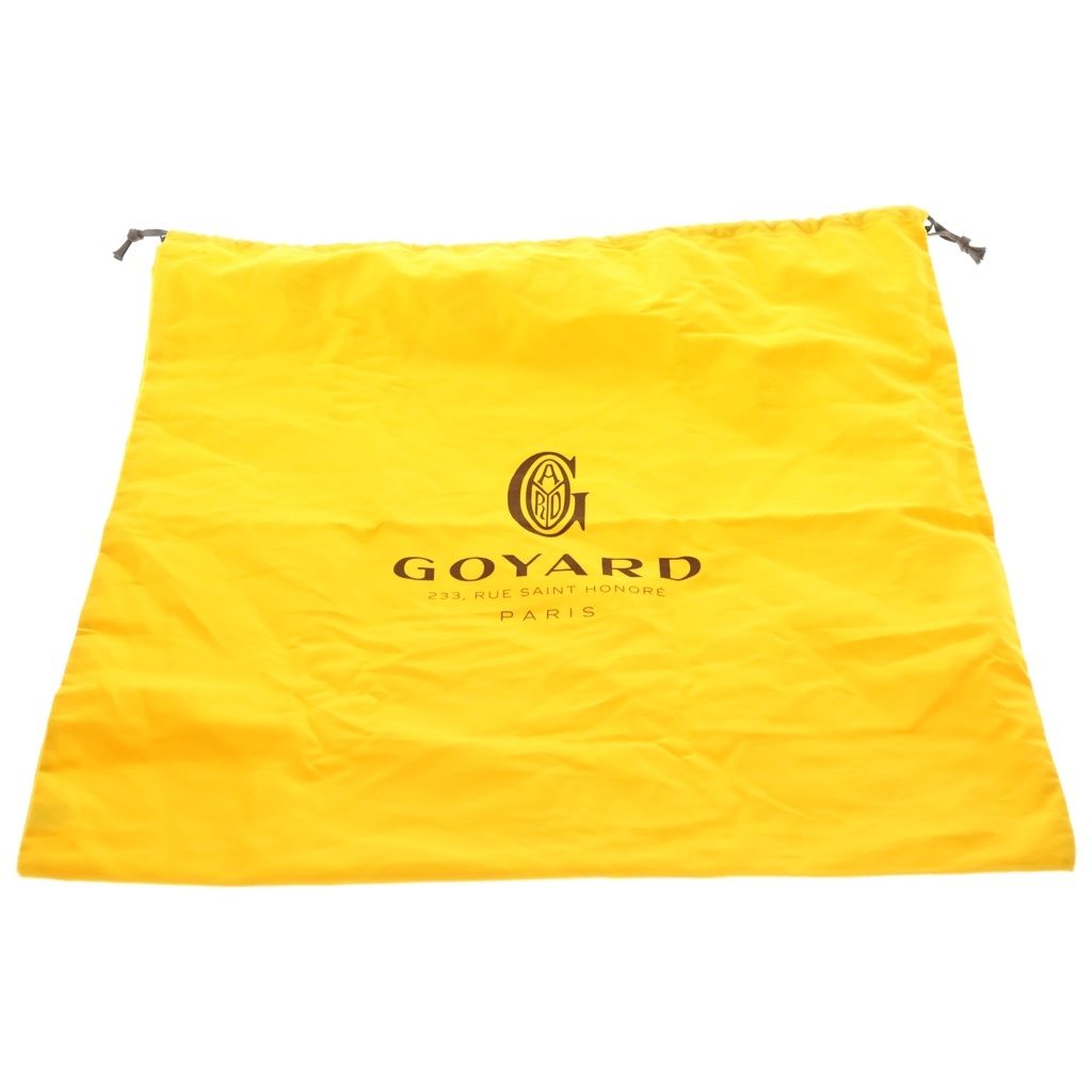 Goyard Saint Louis PM Canvas Leather Tote Brown — view 7