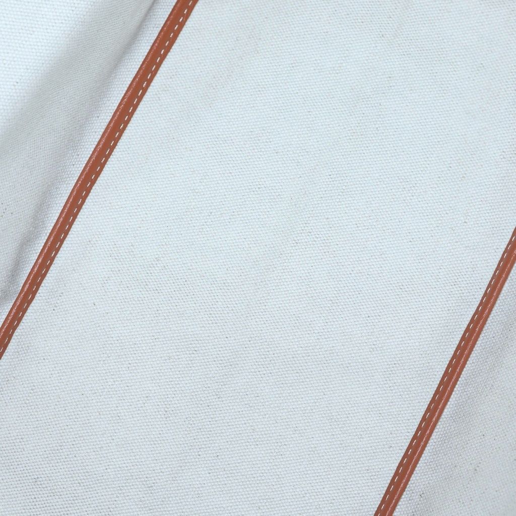 Goyard Saint Louis PM Canvas Leather Tote Brown — view 4