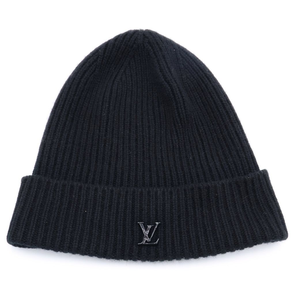 Louis Vuitton Beanie LV Ahead Cashmere Knit Hat Black