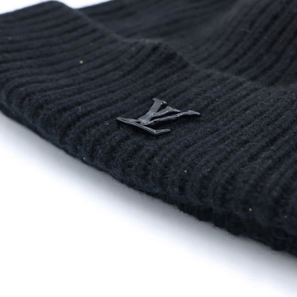 Louis Vuitton Beanie LV Ahead Cashmere Knit Hat Black — view 5