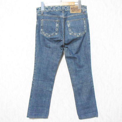 Louis Vuitton Monogram Slim Denim Pants Jeans 36 Blue — view 2