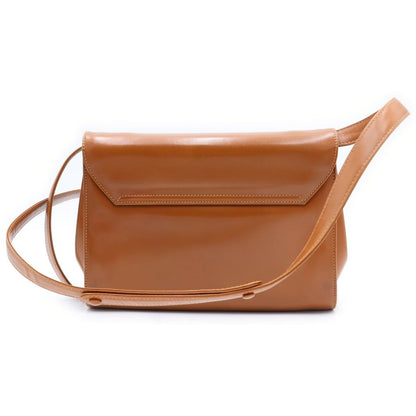 Gucci Vintage Shoulder Bag Brown Leather — view 2