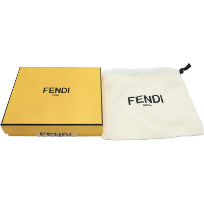 Fendi Graphy Logo Key Ring Key Holder Silver — view 6