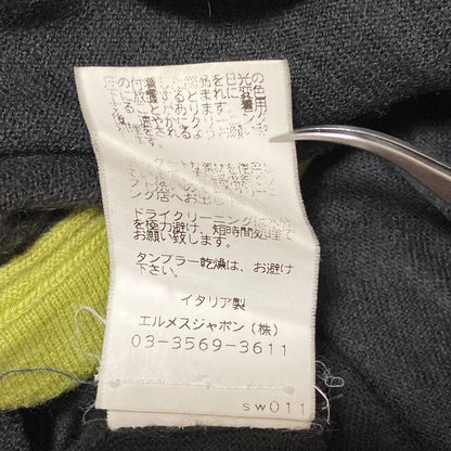 Hermes Cashmere Knit Cardigan XXL Dark Gray — view 9
