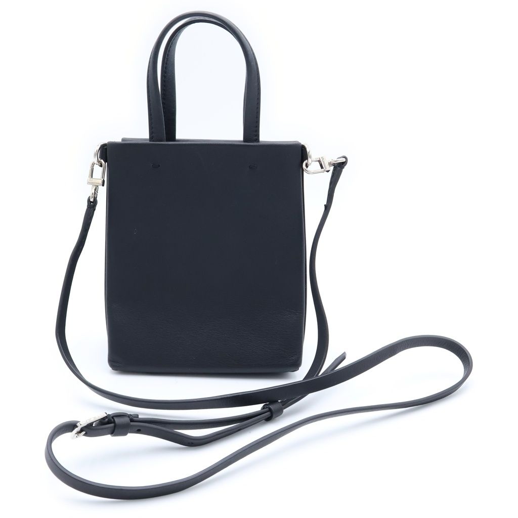 Tiffany & Co Shopping Tote Mini Shoulder Bag Black — view 2