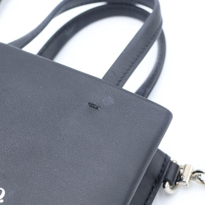 Tiffany & Co Shopping Tote Mini Shoulder Bag Black — view 5