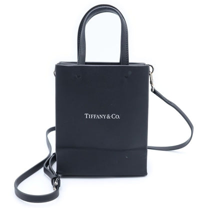 Tiffany & Co Shopping Tote Mini Shoulder Bag Black