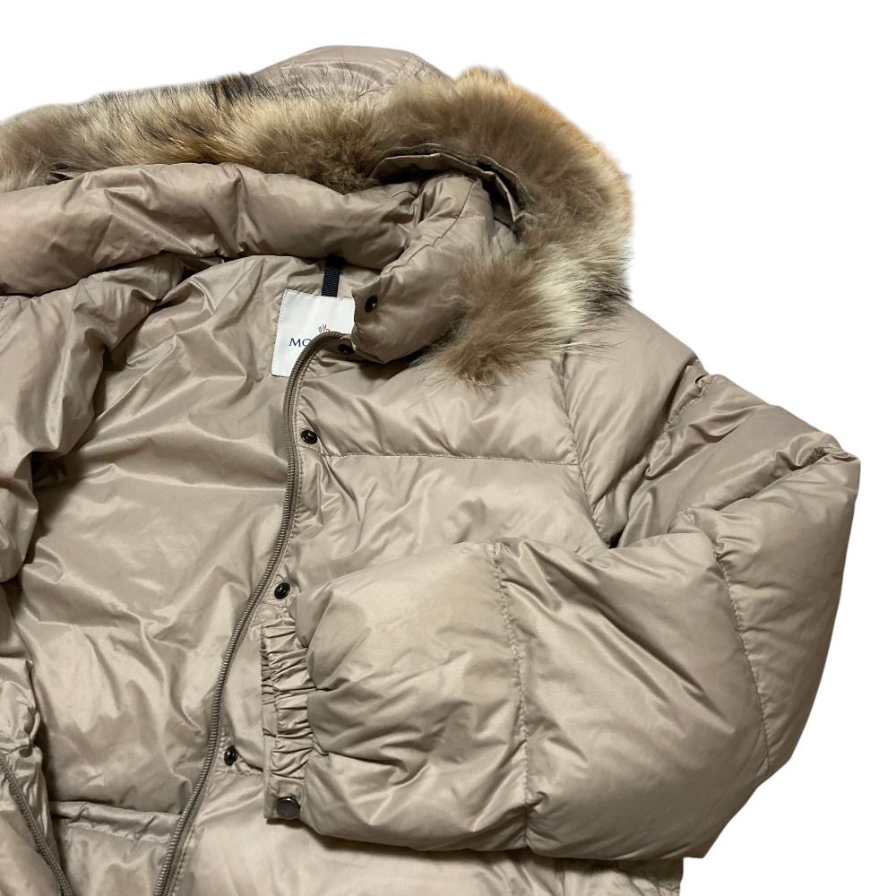 Moncler Valentine Down Jacket 0 Beige — view 3