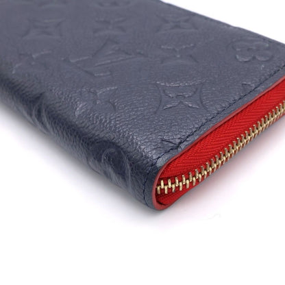 Louis Vuitton Monogram Empreinte Portefeuille Clemence Marie Nuit Wallet Card — view 5