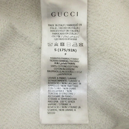 Gucci Geometric Logo Print Crew Neck Sweatshirt S White — view 4
