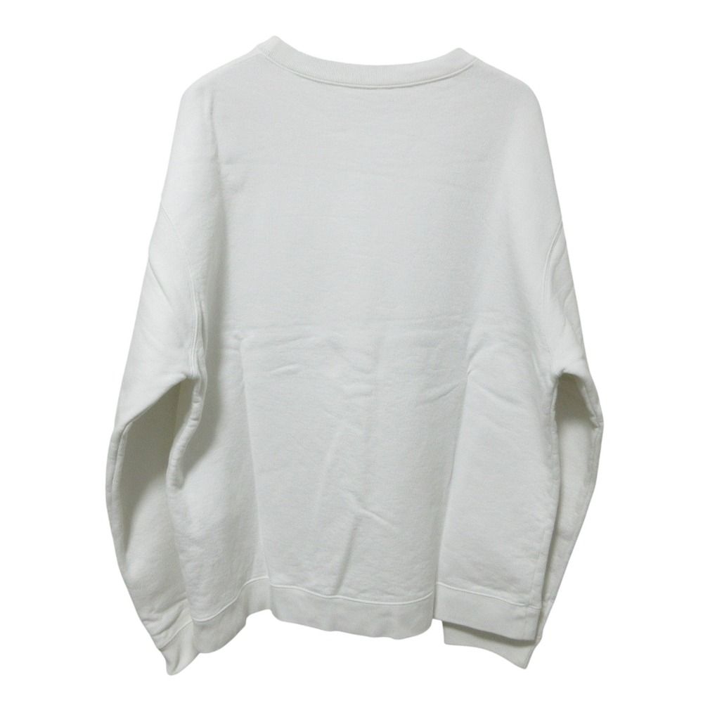 Gucci Geometric Logo Print Crew Neck Sweatshirt S White — view 2