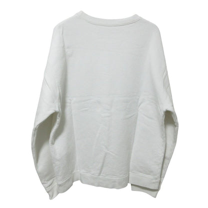 Gucci Geometric Logo Print Crew Neck Sweatshirt S White — view 2