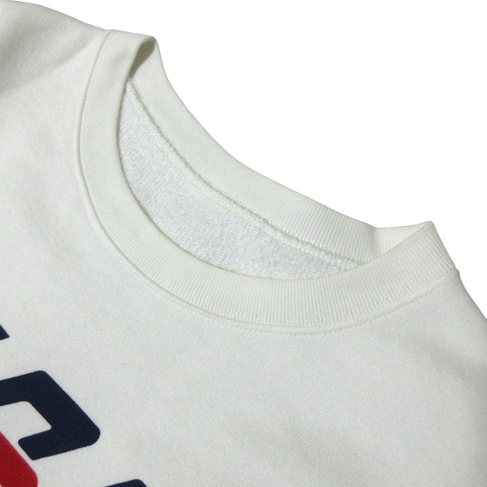 Gucci Geometric Logo Print Crew Neck Sweatshirt S White — view 7