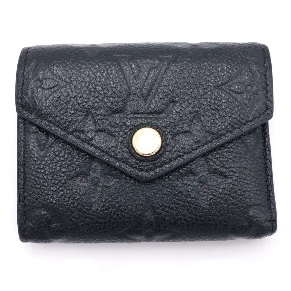 Louis Vuitton Monogram Empreinte Portefeuille Victorine Mini Wallet Compact