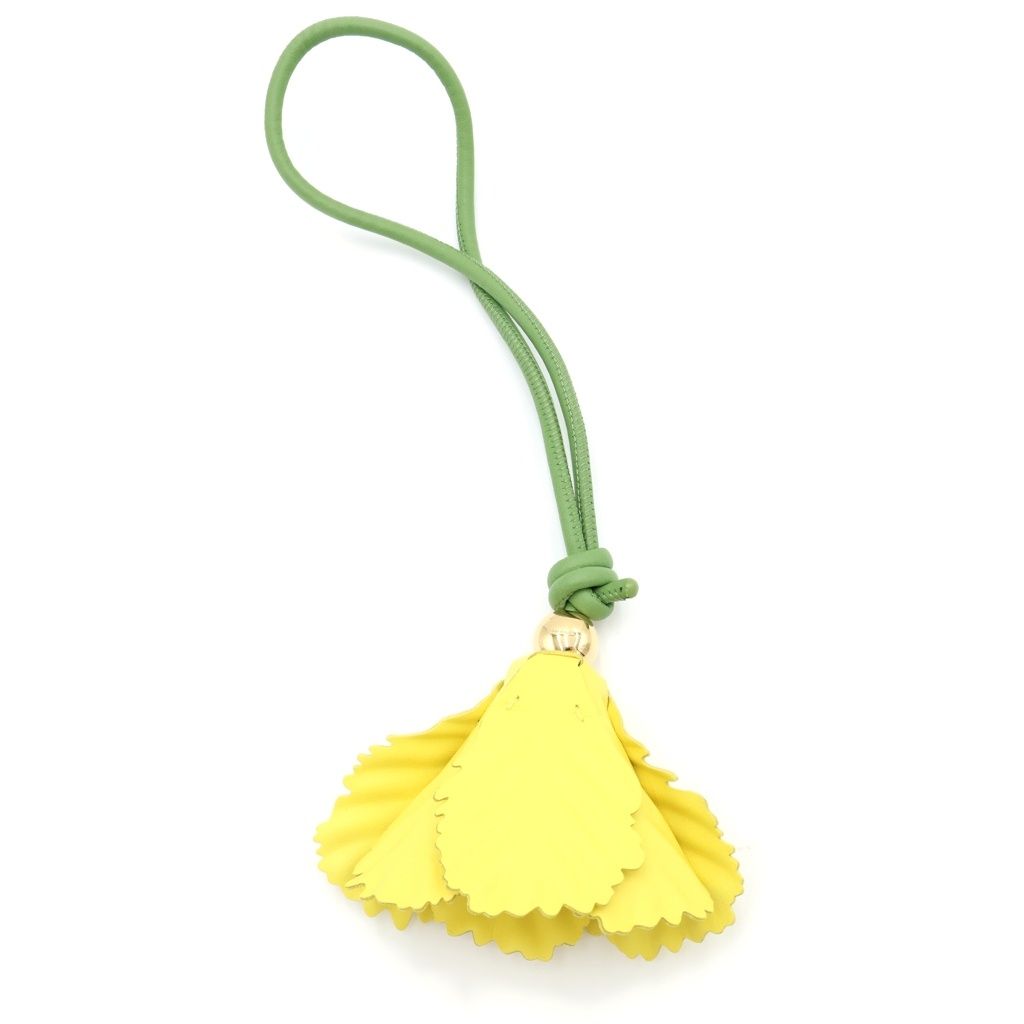 Loewe Tulip Bag Charm Yellow — view 2