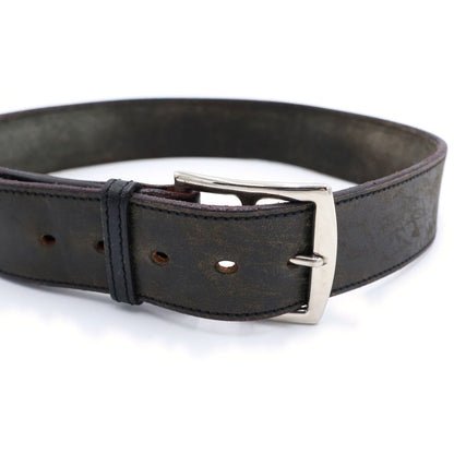 Hermes Etriviere Leather Belt Black — view 4