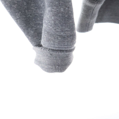 Saint Laurent Paris Distressed Pullover Hoodie Gray — view 5