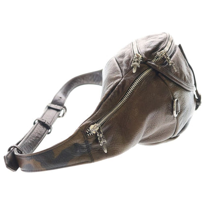 Chrome Hearts 1 Snat Pack Dagger Zip Gunslinger Belt Leather Waist Bag Tank Camo — view 3