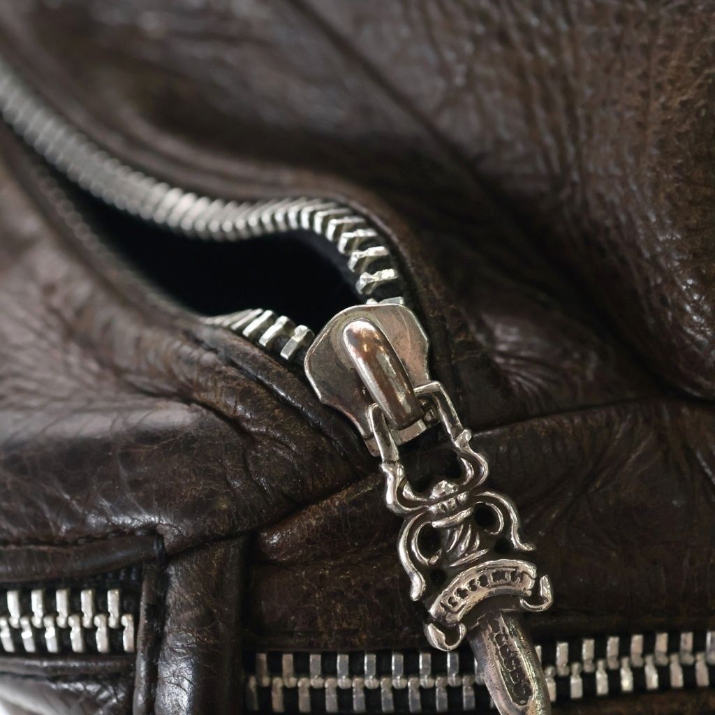 Chrome Hearts 1 Snat Pack Dagger Zip Gunslinger Belt Leather Waist Bag Tank Camo — view 7