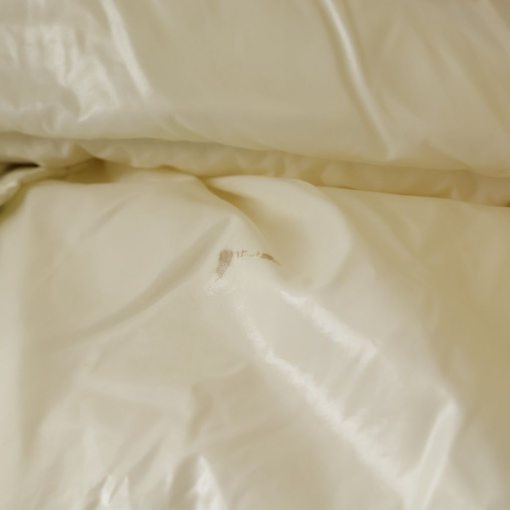 Moncler Moka Hooded Down Jacket Long Coat White — view 6