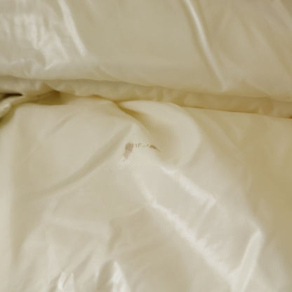 Moncler Moka Hooded Down Jacket Long Coat White — view 6