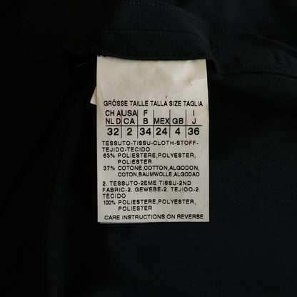 Max Mara Tessuto Coat Black — view 7