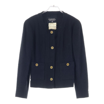 Chanel Coco Button Tweed Set Black 36 — view 3