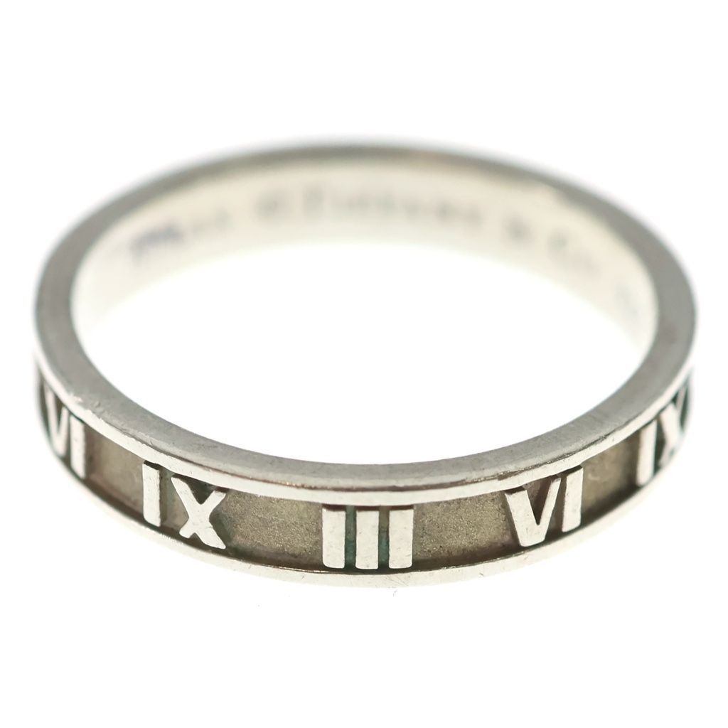 Tiffany & Co Atlas Narrow Ring Silver