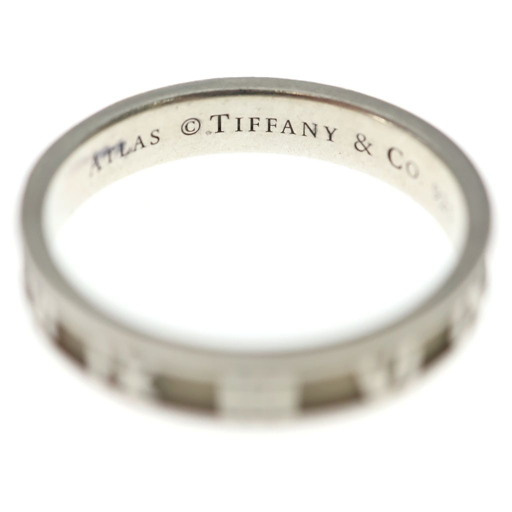 Tiffany & Co Atlas Narrow Ring Silver — view 5