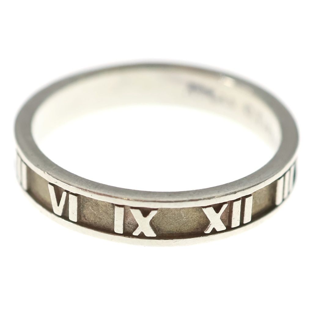 Tiffany & Co Atlas Narrow Ring Silver — view 4