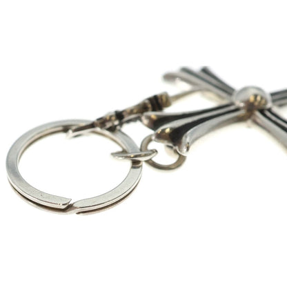 Chrome Hearts Crs Dggr Large Cross Dagger Key Ring Silver — view 5