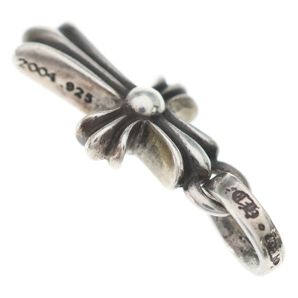 Chrome Hearts Crs Baby Fat Cross Pendant Top Silver — view 6