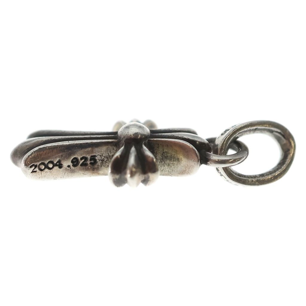 Chrome Hearts Crs Baby Fat Cross Pendant Top Silver — view 3