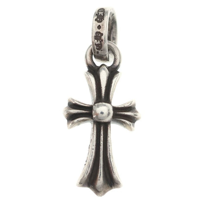 Chrome Hearts Crs Baby Fat Cross Pendant Top Silver — view 2