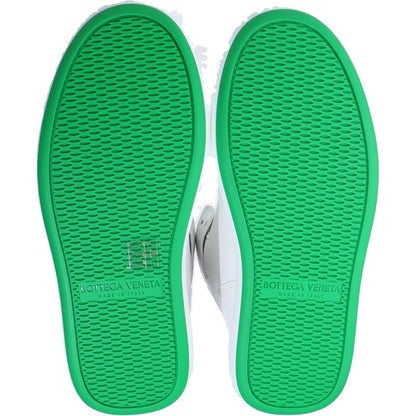 Bottega Veneta Rogo Detailed Hightop Sneaker Logo — view 6