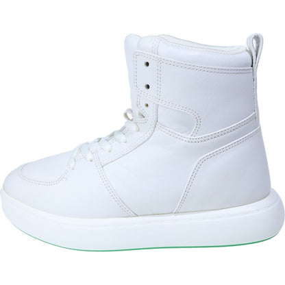 Bottega Veneta Rogo Detailed Hightop Sneaker Logo