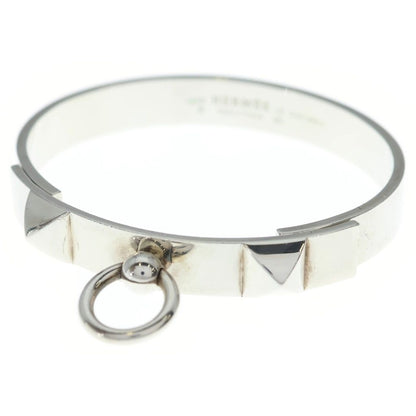 Hermes Collier de Chien Bracelet Silver