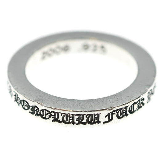 Chrome Hearts mm Spacer Fuckyou Honolulu Limited mm Silver Ring