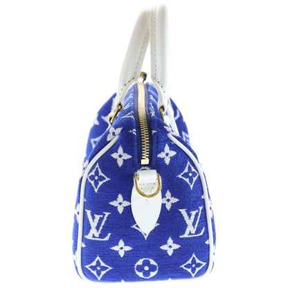 Louis Vuitton LV Match Speedy Bandouliere 20 2-Way Shoulder Bag Mini Blue White — view 3