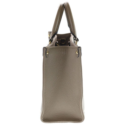 Louis Vuitton Monogram Empreinte On The Go PM 2-Way Shoulder Bag Bicolor Beige — view 3