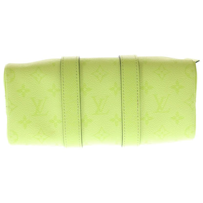 Louis Vuitton Keepall Bandouliere 25 Taigarama Mini Boston Bag Neon Yellow — view 4