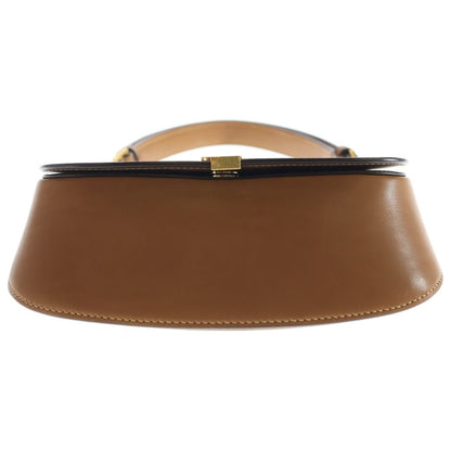 Saint Laurent Paris Voltaire Mini Cassandra Logo Plate Leather Shoulder — view 4