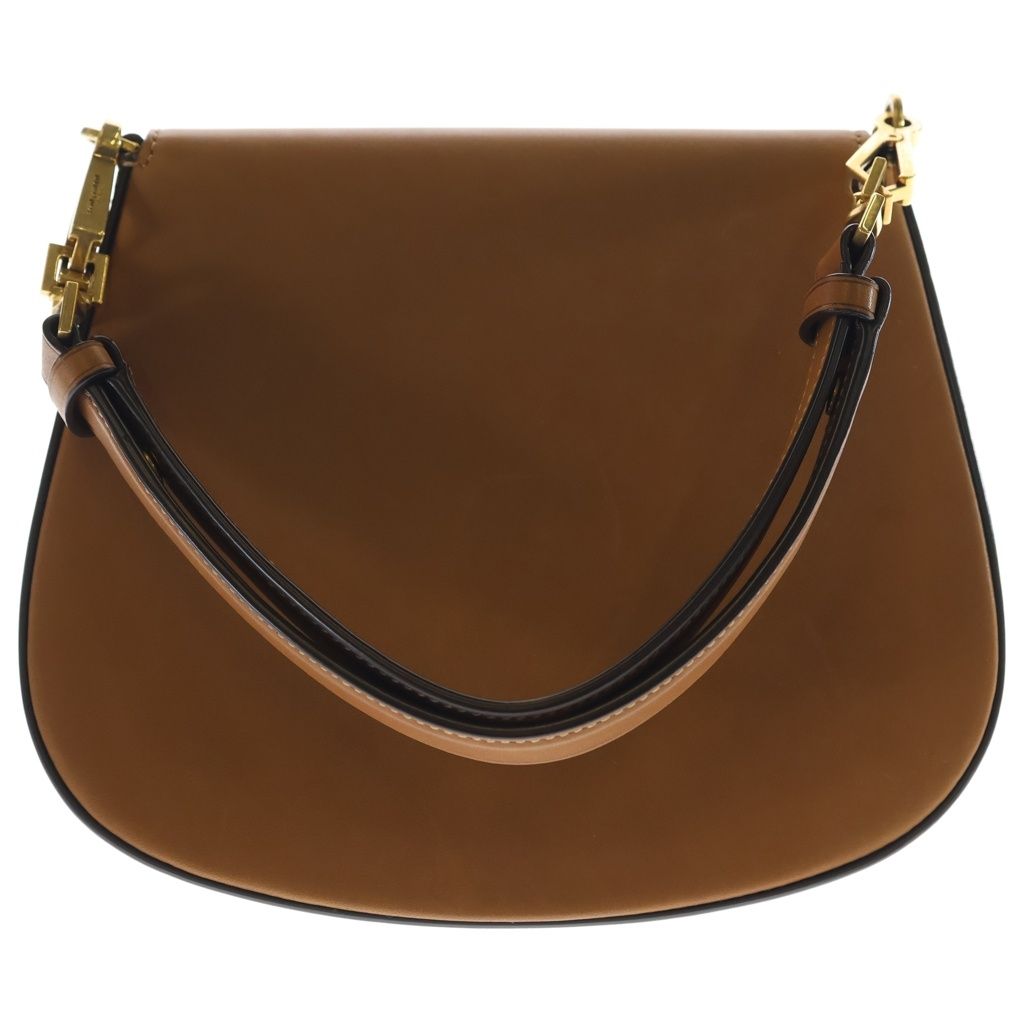 Saint Laurent Paris Voltaire Mini Cassandra Logo Plate Leather Shoulder — view 2