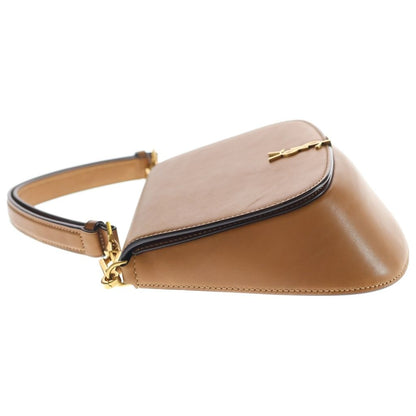 Saint Laurent Paris Voltaire Mini Cassandra Logo Plate Leather Shoulder — view 3